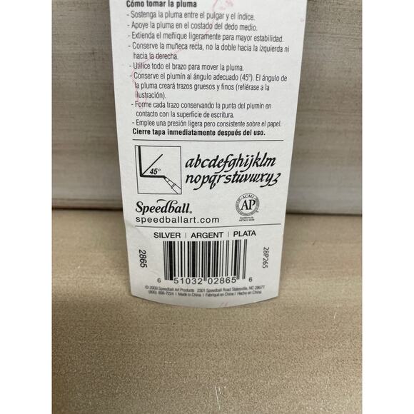 Elegant Writer Speedball Silver Calligraphy and Fine Lettering - Picture 3 of 4